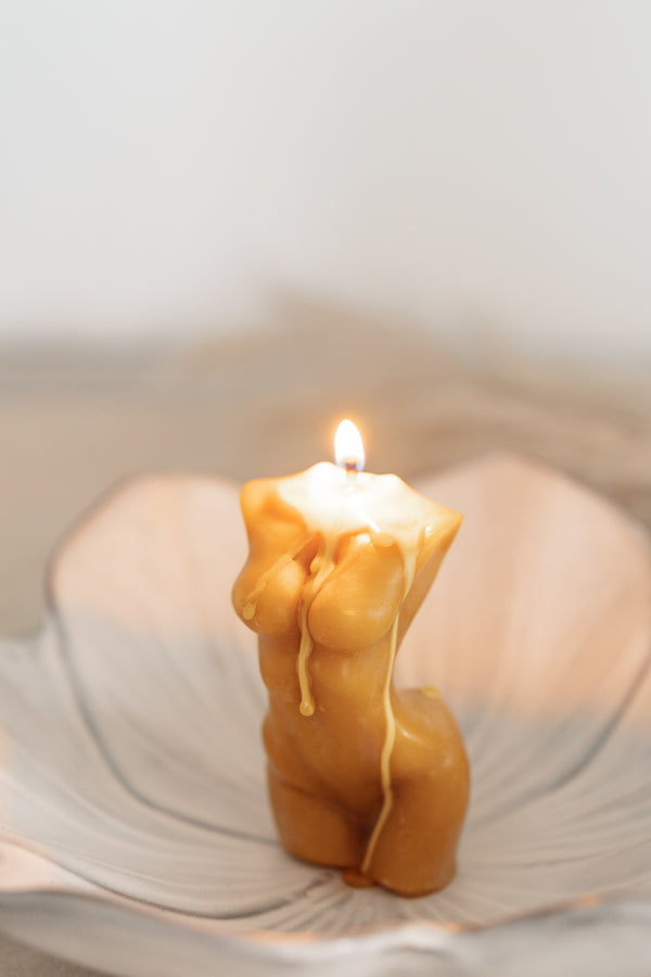 Aphrodite Beeswax Candle