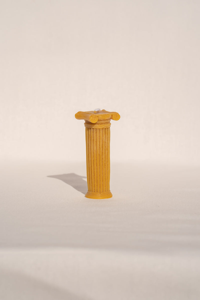 Column Beeswax Candle